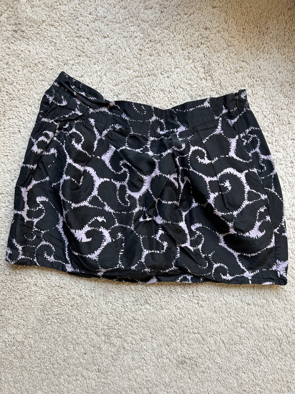 Rachel Comey Mini Skirt 100% Silk XS